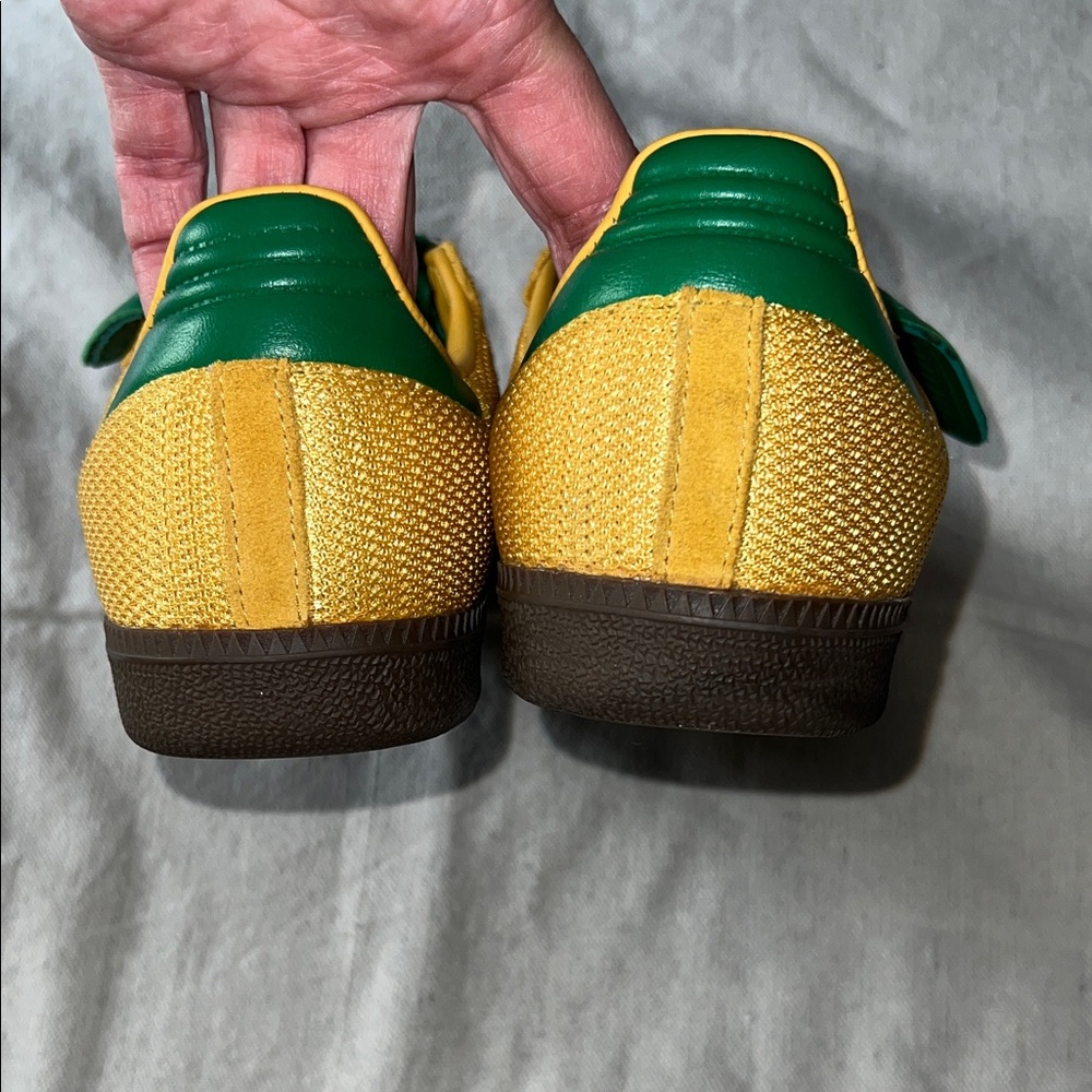 Adidas Samba OG Sneakers Size 9 Yellow Green Excellent Condition - Picture 5 of 14